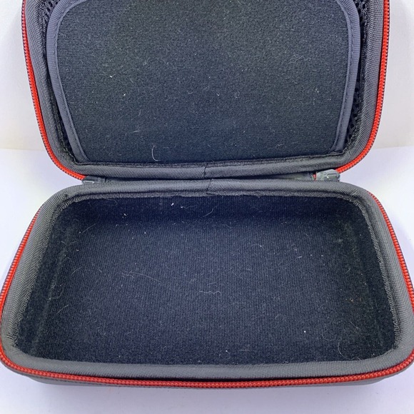 Nintendo 3DS XL DS DSi Smatree Smatcase Carry Case Black Red - Picture 4 of 5